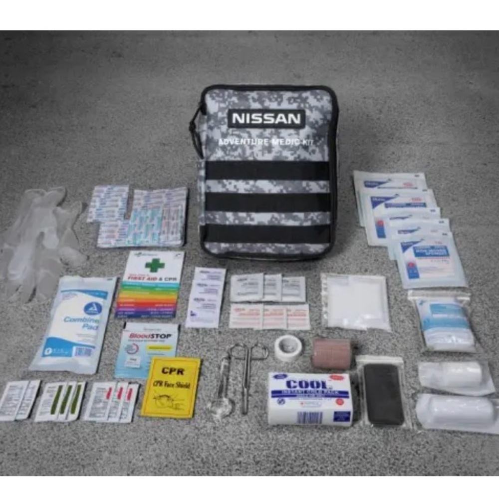 Adventure Medic Kit - Nissan (T99A4-9BU0A)
2020-2026 Nissan - t99a49bu0a